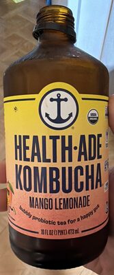 Kombucha Mango Lemonade