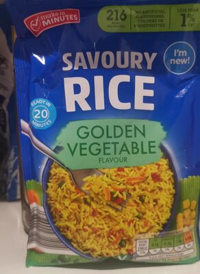 Savoury Rice Golden Veg Flavour