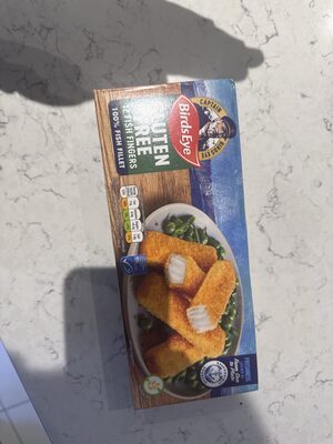 Gluten free 12 fish fingers