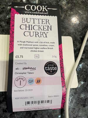 Butter Chicken Curry