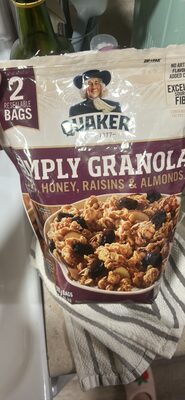 SIMPLY GRANOLA OATS, HONEY, RAISINS & ALMONDS