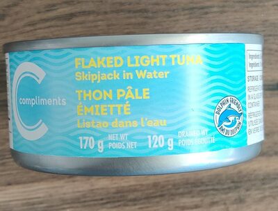 Flaked Light Tuna Skipjack in Water