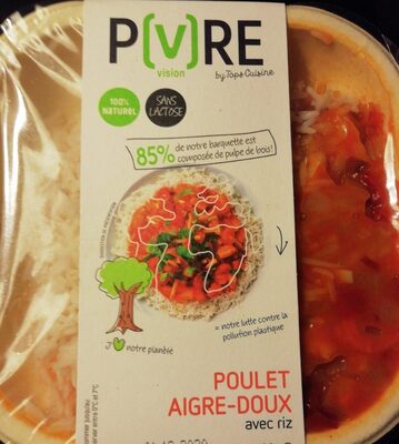 Poulet Aigre-doux avec riz