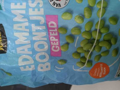 Edamame Boontjes Gepeld