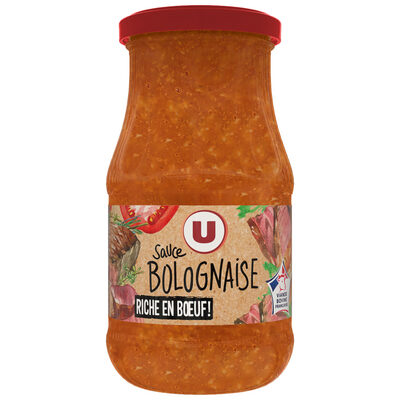 Sauce bolognaise plus de boeuf 420g