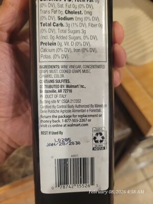 Balsamic vinegar of modena
