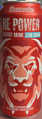 BE POWER ENERGY DRINK BLUEBRRY CHEESECAKE
