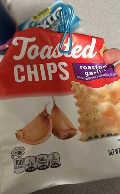 Toasted Chips roasted garlic