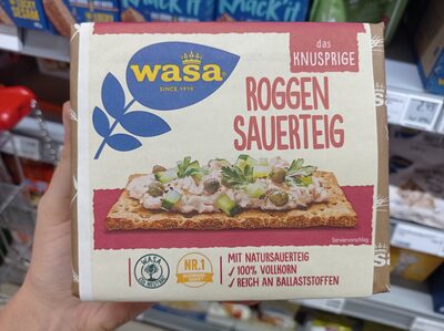 Knäckebrot - Roggen Sauerteig
