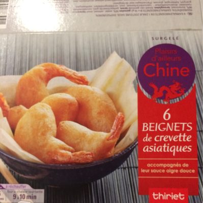 Beignets de crevettes asiatiques