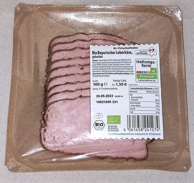Bio Bayerischer Leberkäse