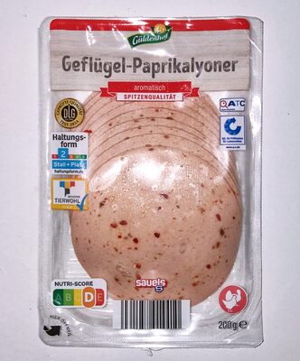 Geflügel-Paprikalyoner