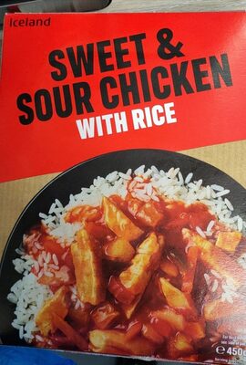 Sweet & Sour Chicken with Rice
