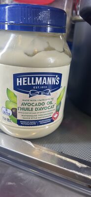 Mayonnaise à l'huile d'avocat