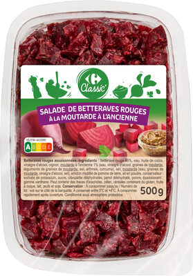 Salade de betteraves rouges