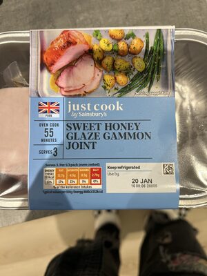 sweet honey glaze gammon joint