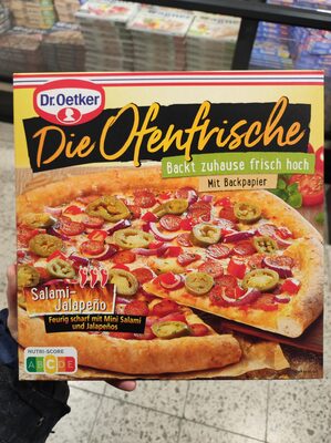Die Ofenfrische Salami-Jalapeño