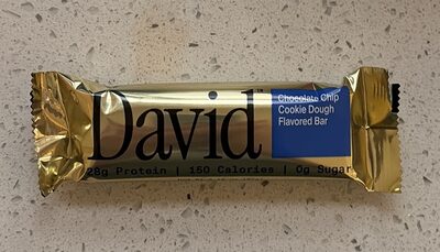 Chocolate Chip Cookie Dough Flavored Bar