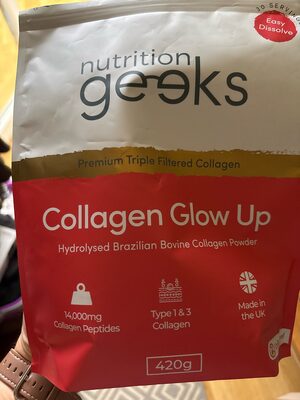 Collagen Glow Up Hydrolysed Brazilian Bovine Collagen Powder