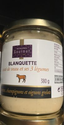 Blanquette sauté de veau 3 légumes