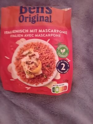 Reis mit Mascarpone