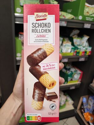Schokoröllchen - Zartbitter
