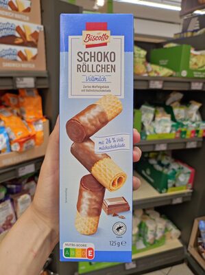 Schokoröllchen - Vollmilch