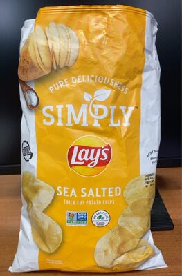 Lay's Sea Salted Thick Cut Potato Chips