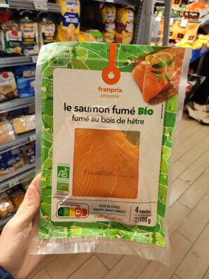 Saumon Atlantique fumé au bois de hetre