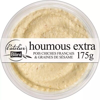 Houmous extra - Pois chiches français & graines de sésame
