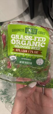 Grass-Fed Organic Ground Beef