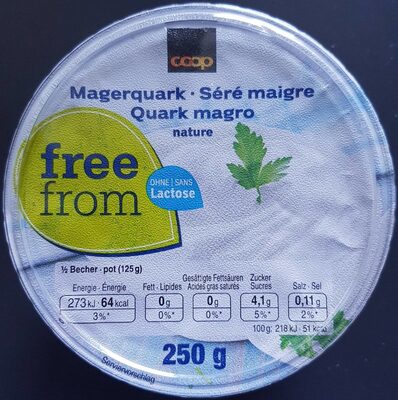 Séré maigre nature, sans lactose