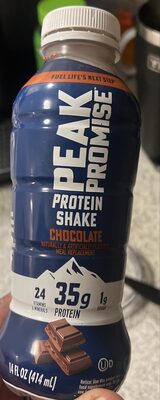 Chocolate protein shake