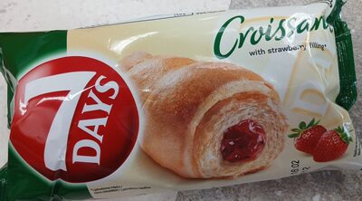 Croissant With Strawberry Filling