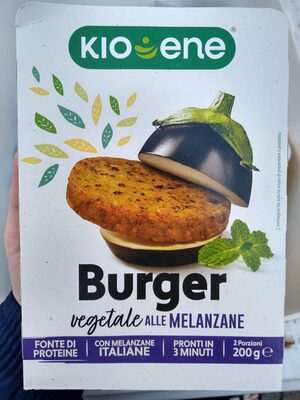 Burger vegetale alle melanzane