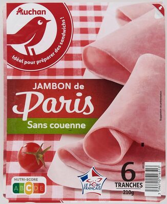 Jambon de paris sans couenne