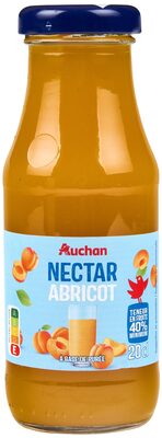 Nectar Abricot à base de purée Teneur en fruits 40% minimum