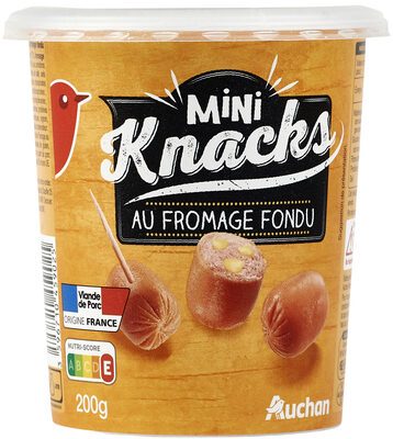 Mini Knacks au fromage fondu