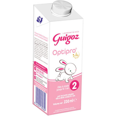 GUIGOZ OPTIPRO 2 Lait infantile 2ème âge Liquide 230ml dès 6 mois