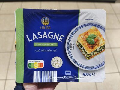 Lasagne Spinat Ricotta