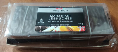 Marzipanlebkuchen mit echtem Bienenhonig
