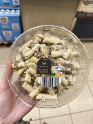 Pastasalat Bacon mit Rigatoni
