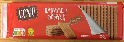 Karamellgebäck mit Zimt