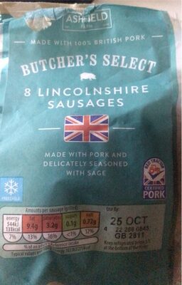 Lincolnshire sausages