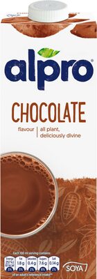 Soya drink, chocolate flavour