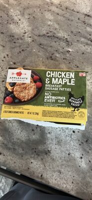Chicken & Maple Breakfast Sausage Patties