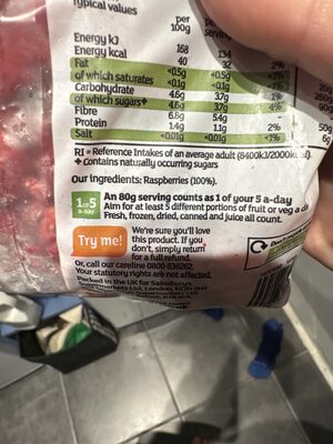 Frozen Raspberries