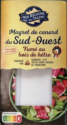 Magret de canard fumé