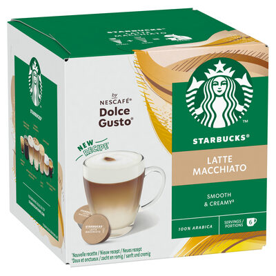STARBUCKS by NESCAFE DOLCE GUSTO Latte Macchiato 129g