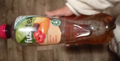 Black tea peach hibiscus